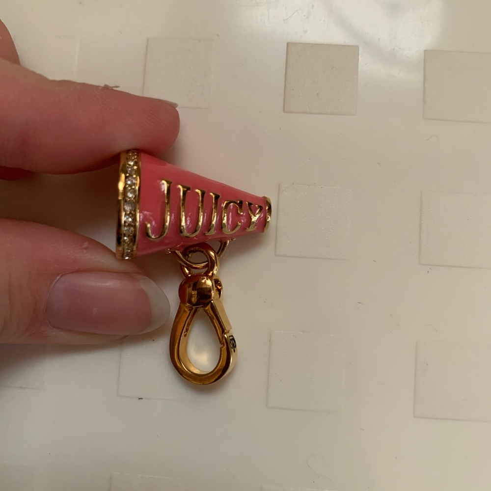 Juicy couture megaphone charm